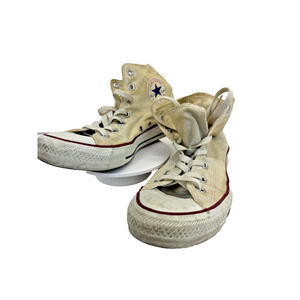 Converse Chuck Taylor All Star High Top White Canvas Women’s 8 Shoes
